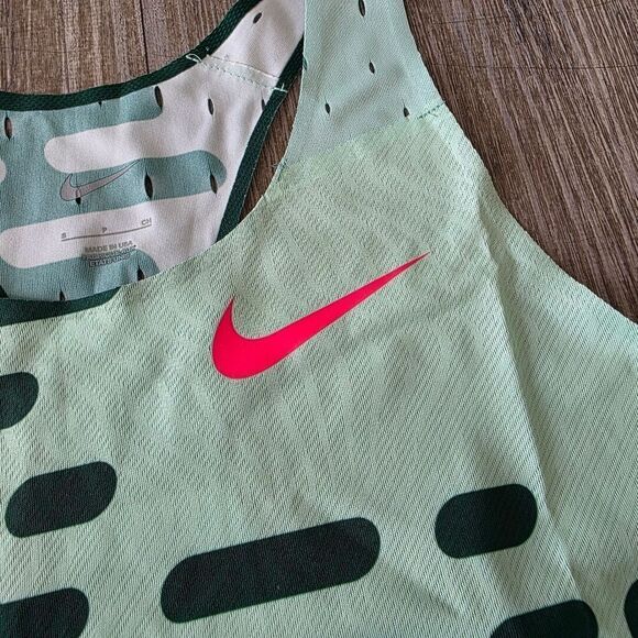 Nike Pro Elite Team Distance Running Singlet Tank Top Women's Large L DR5029-341 - Picture 2 of 12